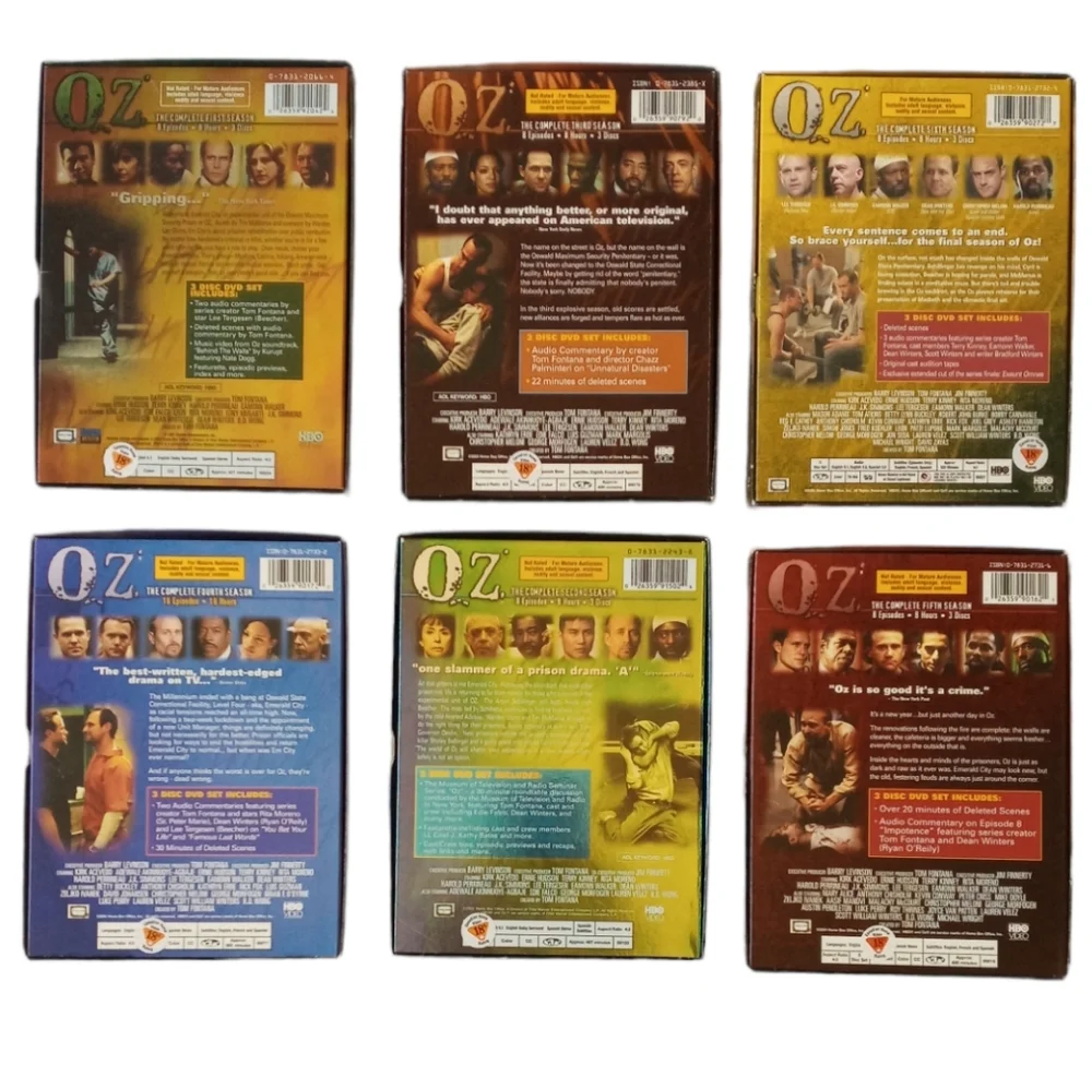 OZ DVD Complete Set Seasons 1-6 - Picture 2 of 16